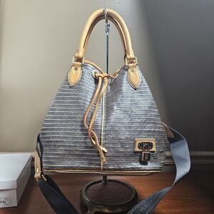 Auth Louis Vuitton Printemps Eden Noe 2010 Limited Edition Crossbody Buc…